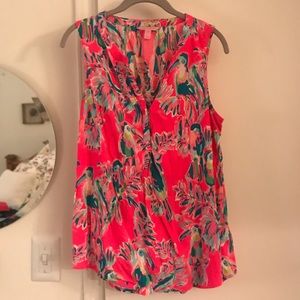 Lilly sleeveless blouse